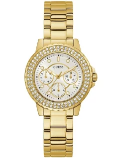 Cheapest βοΈ Guess Crown Gold β Watch GW0410L2 β€οΈ