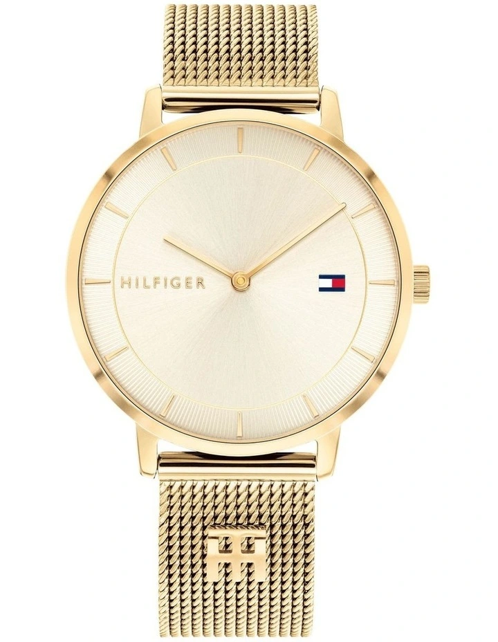 Best deal π₯ Tommy Hilfiger Quartz Ionic Plated Gold Steel β Watch 1782286 π