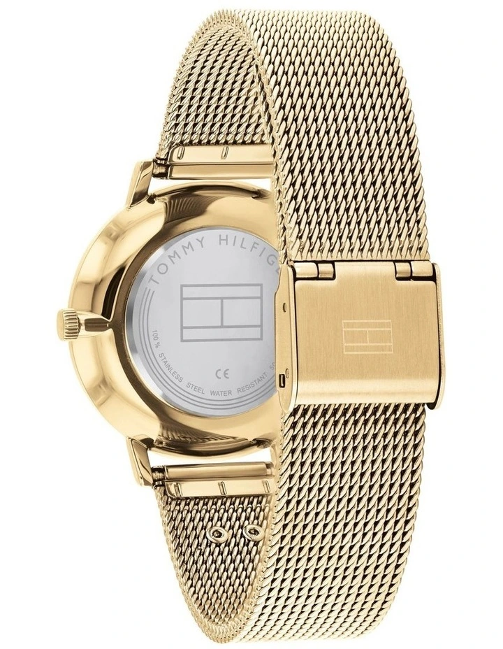 Best deal π₯ Tommy Hilfiger Quartz Ionic Plated Gold Steel β Watch 1782286 π - Image 3