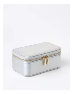 Discount โจ Design Studio Small Zip Around Jewellery Box In Silver โ๏ธ