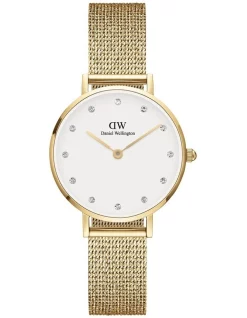 Wholesale π― Daniel Wellington Petite 28mm Pressed Evergold Lumine Stainless Steel β Watch In Gold π₯°