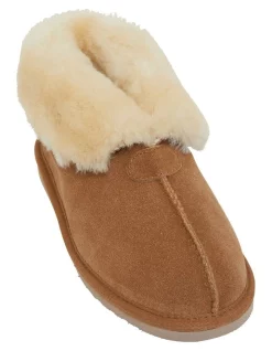 Best deal ๐ Easy Steps Pixie Chestnut Suede Slippers ๐