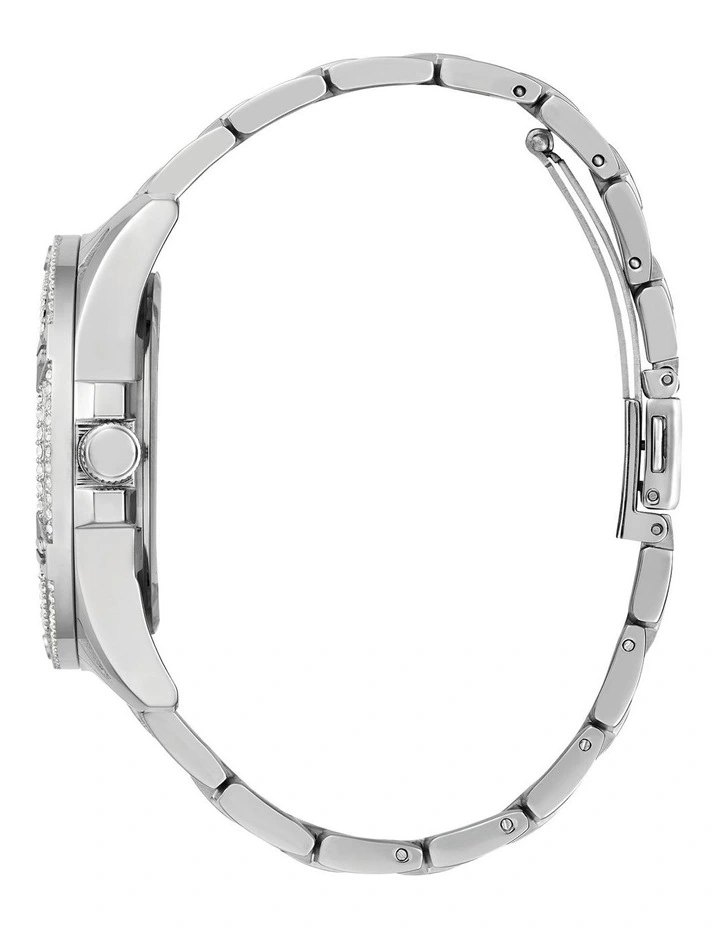 Brand new βοΈ Guess Queen 40mm GW0464L1 Stainless Steel β Watch In Silver π - Image 2