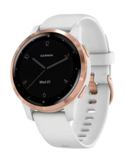 New 🔥 Garmin Vivoactive 4s Smart ⌚ Watch (40mm) Rose Gold/White 🛒