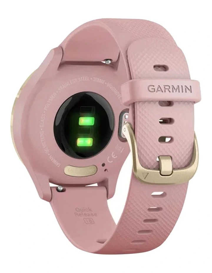 Outlet π Garmin Vivomove 3s Hybrid Smart β Watch (39mm) Gold/Rose Pink β - Image 5