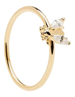 Cheap 😍 PDPAOLA Buzz 18ct Gold Plated Ring 😉