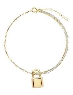 Cheapest 🔥 PDPAOLA Bond 18ct Gold Plated Bracelet ❤️