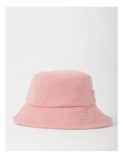 Deals ⌛ Piper Terry Bucket Hat In Pink ✨
