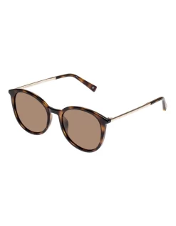 Buy 😍 Le Specs Le Danzing Brown Round 👓 Sunglasses LSP2002235 😀