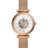 Cheapest 👏 Fossil Carlie Mini Gold Stainless Steel Automatic ⌚ Watch 🤩
