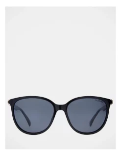 Buy 🛒 Basque Polarised Black Oversized 👓 Sunglasses Hayley 434245 🌟