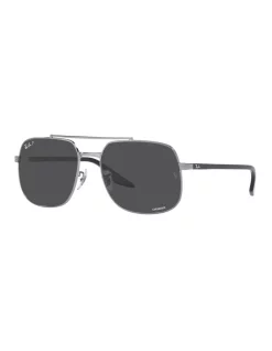 Hot Sale โจ Ray-Ban 0RB3699 Polarised ๐ Sunglasses In Gunmetal โจ