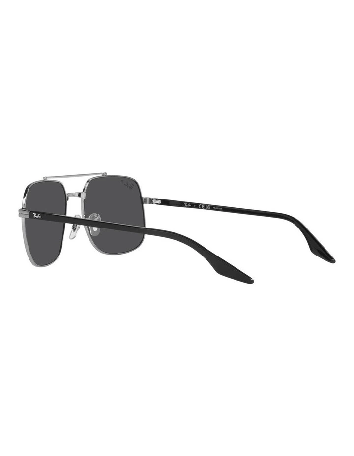 Hot Sale β¨ Ray-Ban 0RB3699 Polarised π Sunglasses In Gunmetal β¨ - Image 5