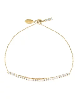 Best deal ✔️ Georgini Iconic Bridal Vera 2Mm Bracelet Gold 🎁