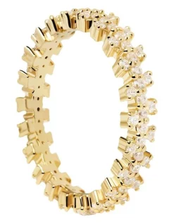 Coupon ⭐ PDPAOLA Crown Ring In Gold 🔥