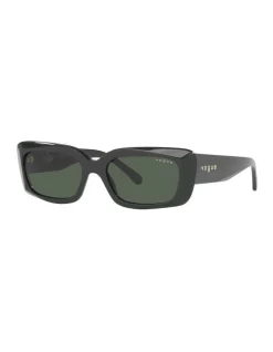 Deals ๐ Vogue X Hailey Bieber Vo5440S ๐ Sunglasses In Green ๐งจ