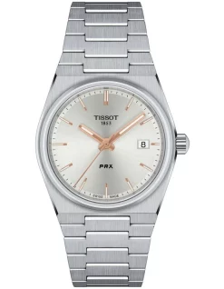 Best reviews of ✨ Tissot PRX 35mm T1372101103100 ⌚ Watch In Silver 🛒