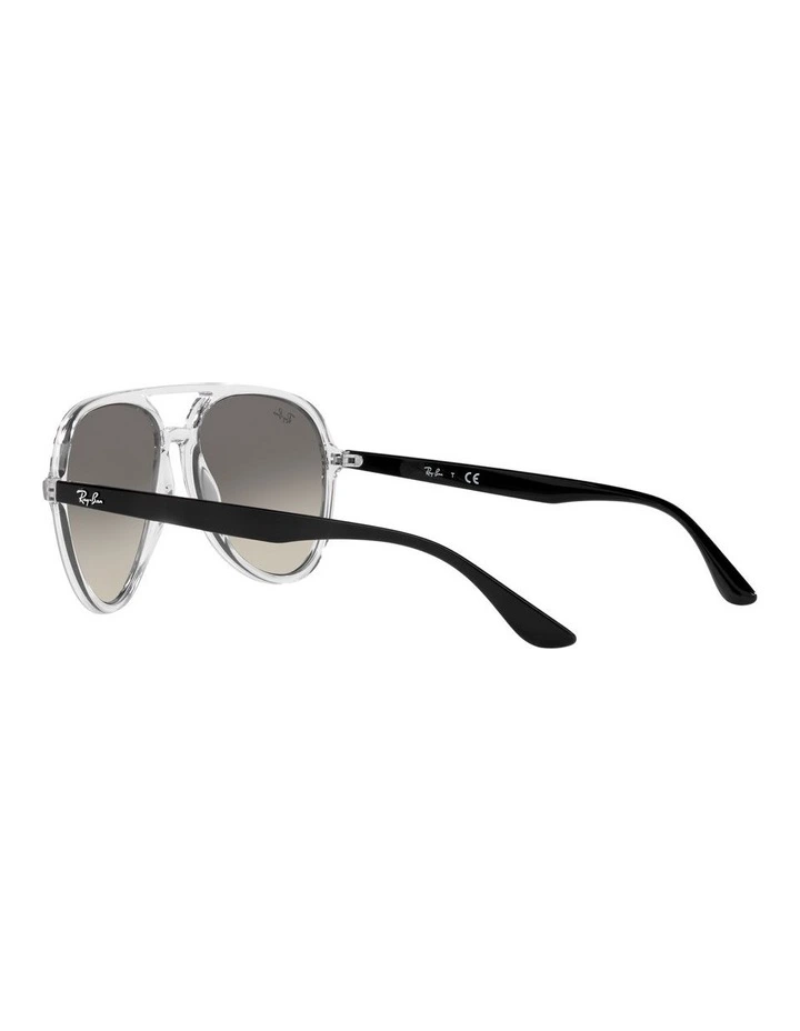Best Pirce π Ray-Ban RB4376 Clear π Sunglasses π - Image 5