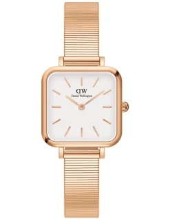 Best reviews of 😍 Daniel Wellington Quadro Studio Rose Gold White ⌚ Watch DW00100517 👍